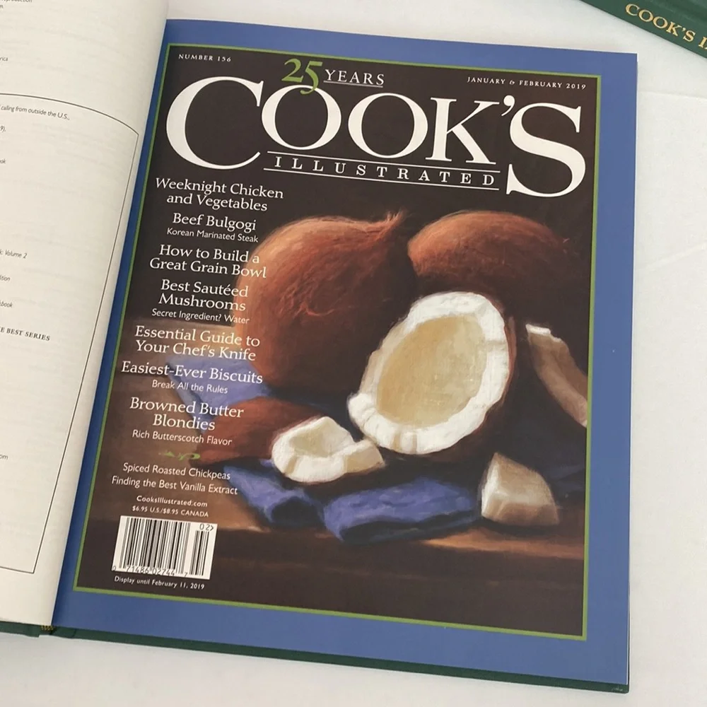 Cook’s Illustrated Compilation of 2019 Issues